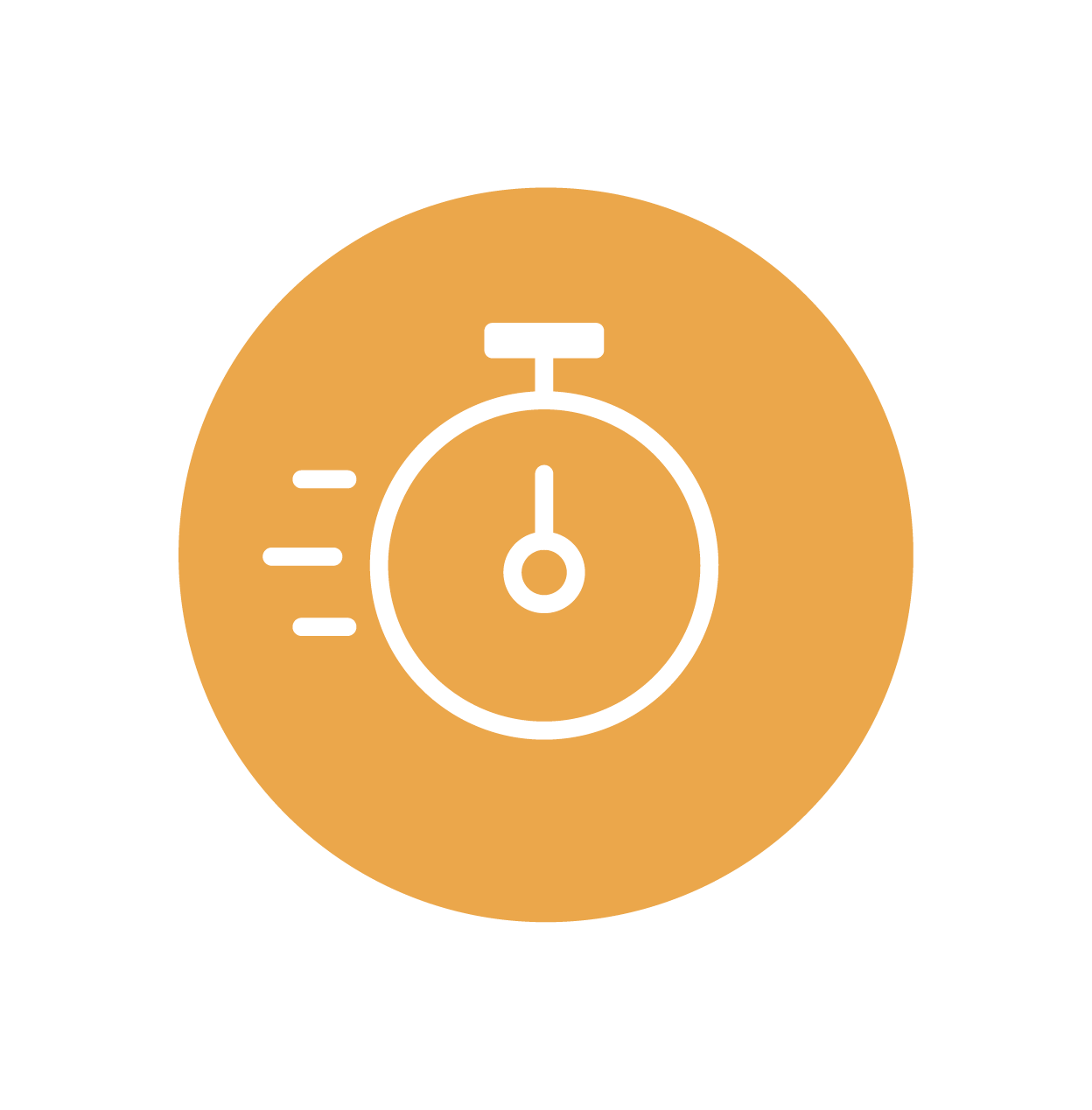Orange shield icon with checkmark representing A&K Flooring’s commitment to quality and customer satisfaction guarantee in Florida