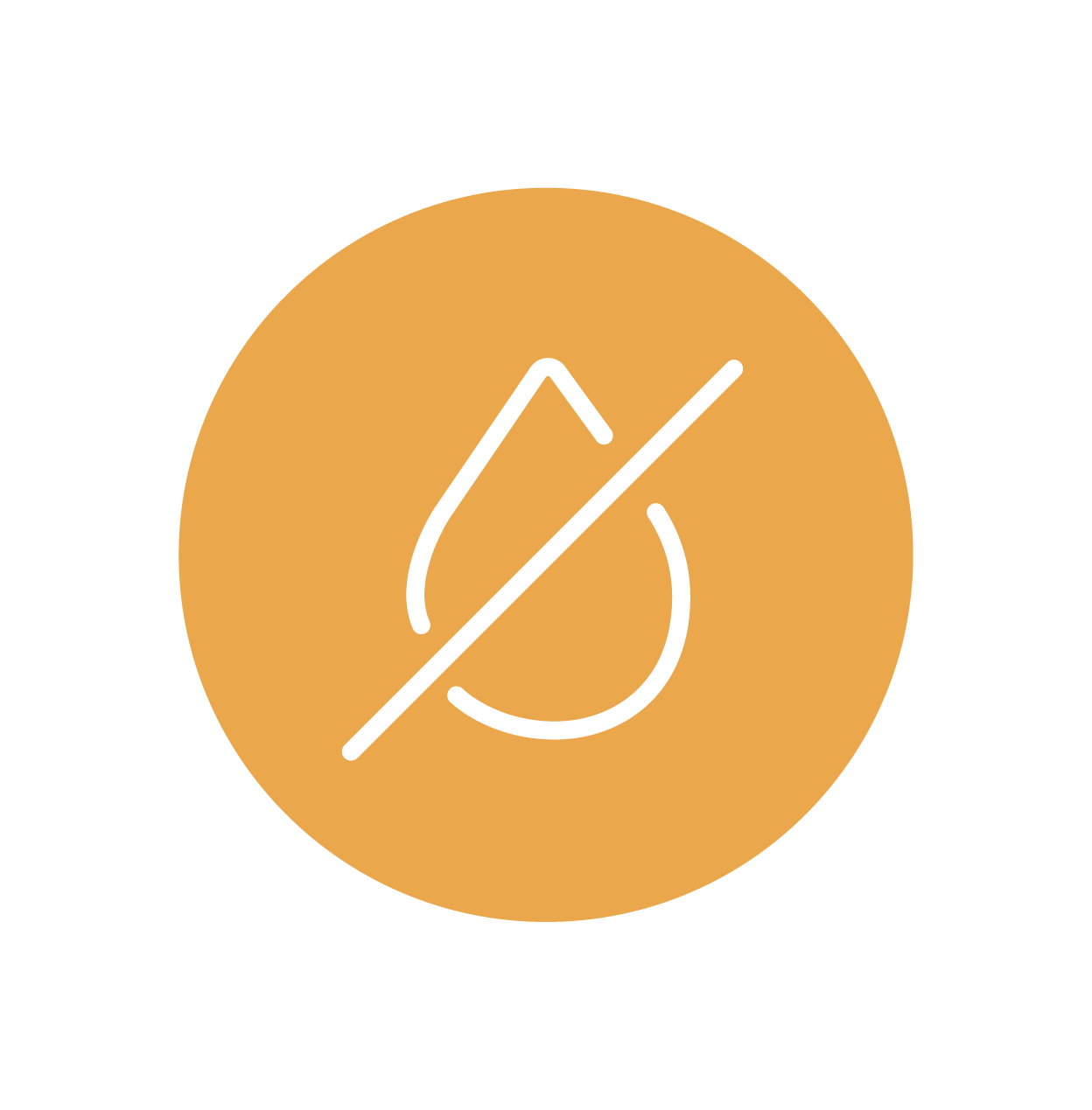 Orange shield icon with checkmark representing A&K Flooring’s commitment to quality and customer satisfaction guarantee in Florida