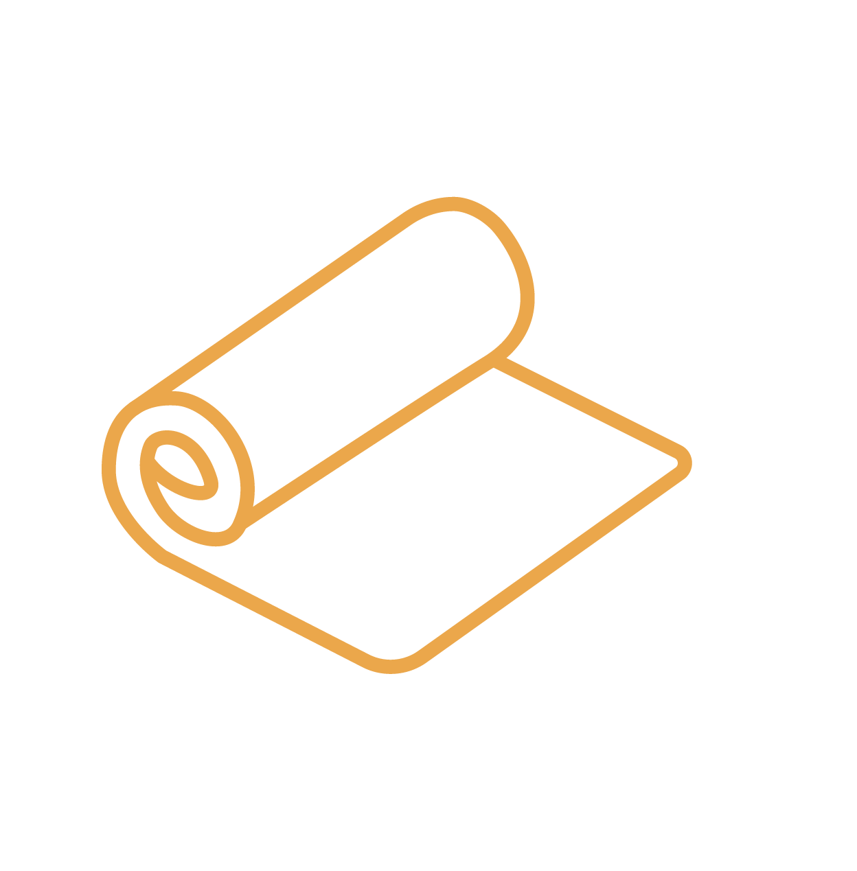 Orange gear and arrow icon representing affordable pricing and value-driven flooring services in Florida