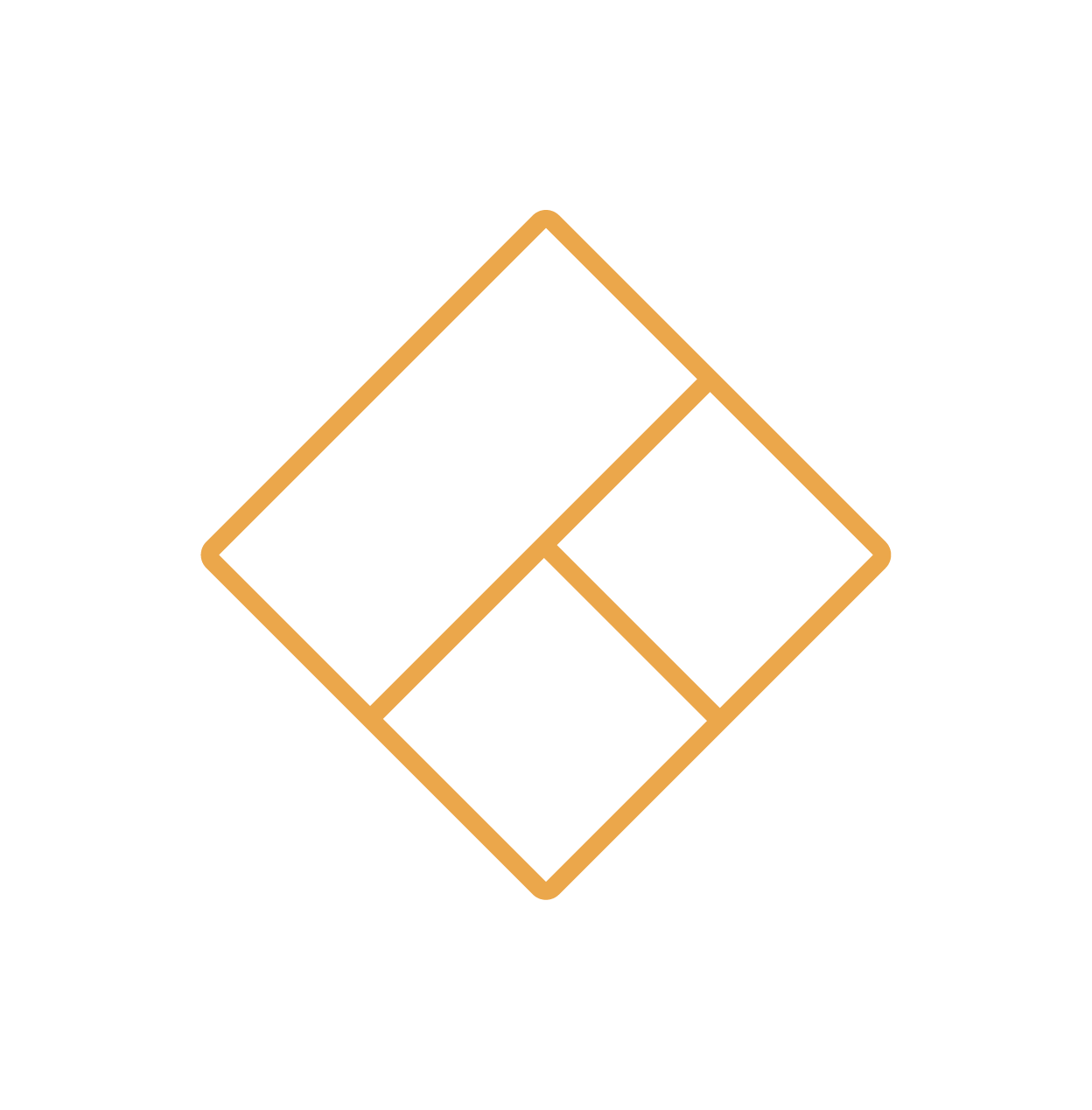 Orange metal plate icon symbolizing durable and moisture-resistant flooring materials ideal for Florida’s climate