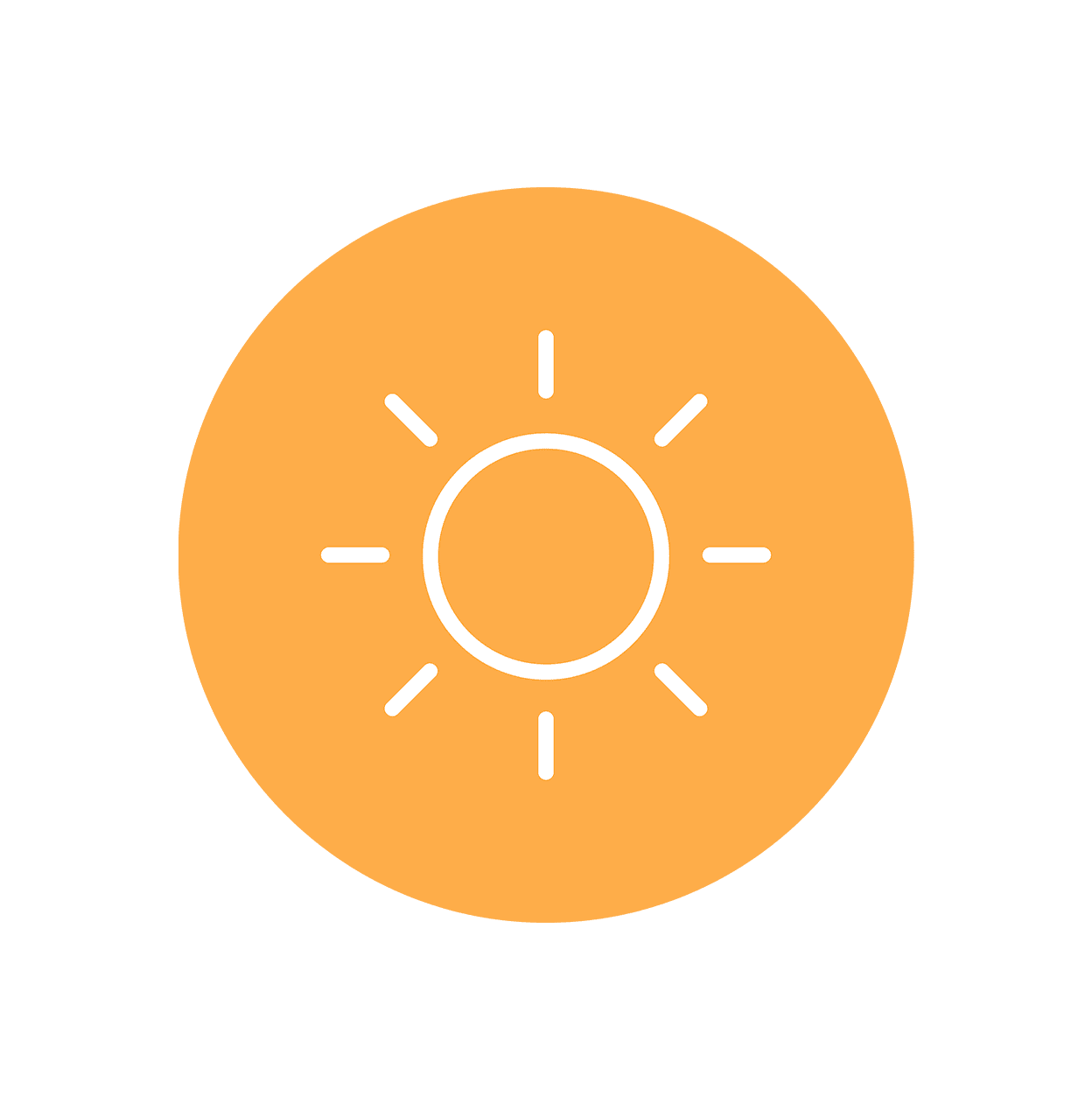 Orange shield icon with checkmark representing A&K Flooring’s commitment to quality and customer satisfaction guarantee in Florida