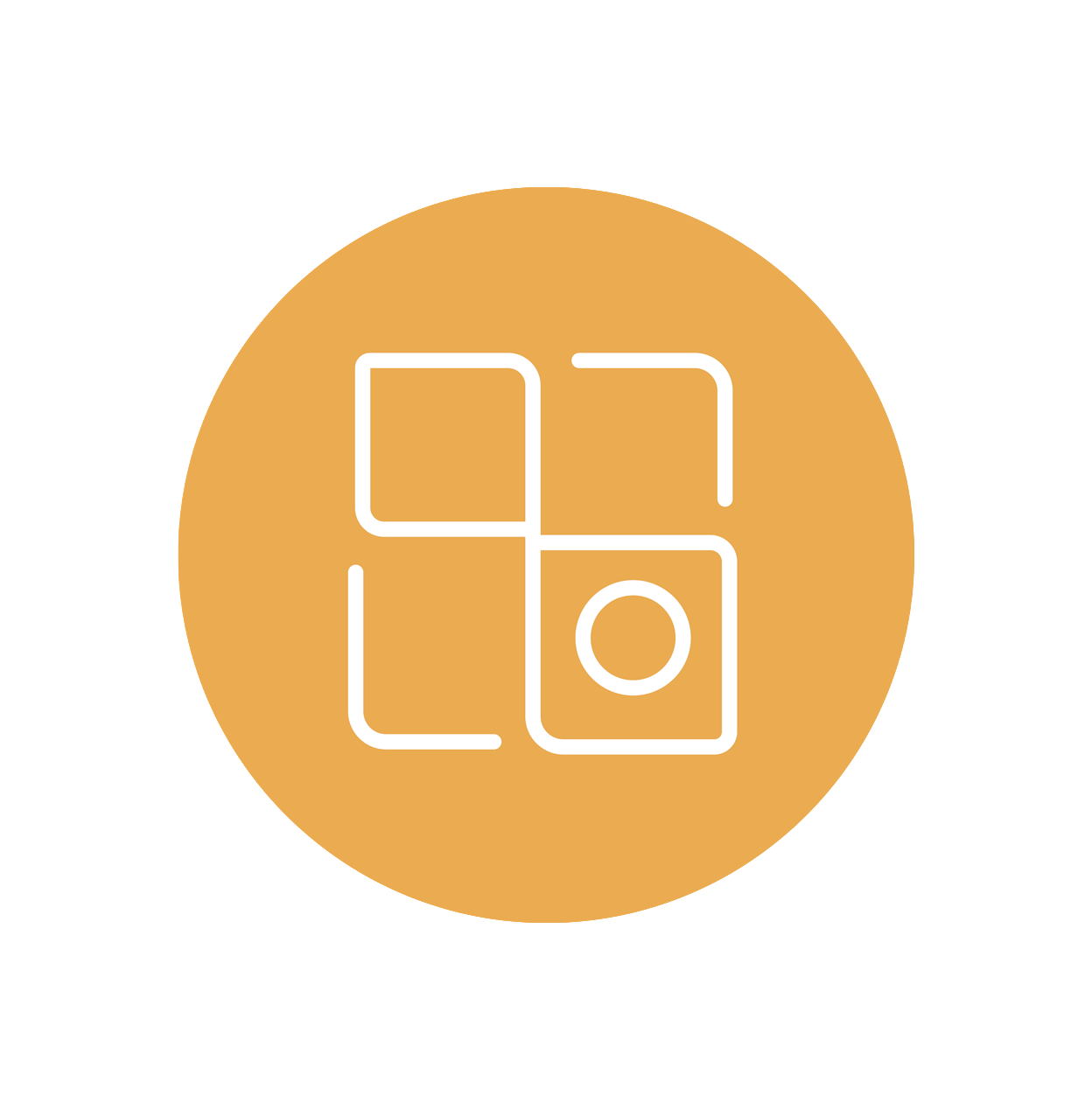 Orange shield icon with checkmark representing A&K Flooring’s commitment to quality and customer satisfaction guarantee in Florida