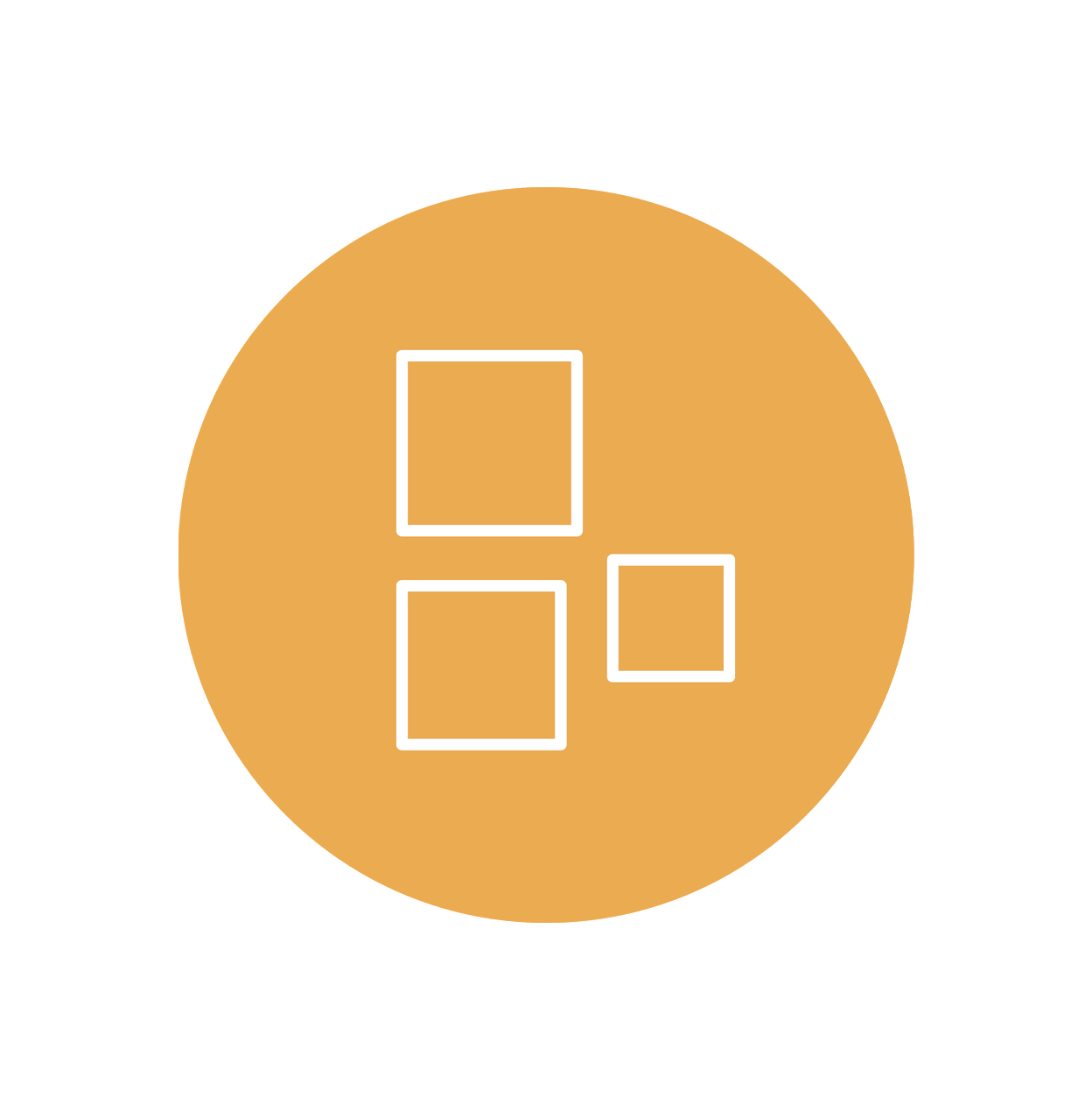 Orange shield icon with checkmark representing A&K Flooring’s commitment to quality and customer satisfaction guarantee in Florida
